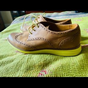 Cole Haan Women’s Leather LunarGrand Neon Sole